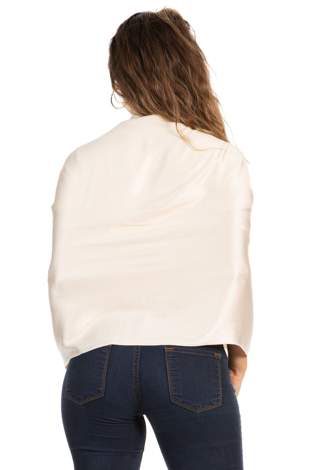 Sakkas 78" X 28" Rayon from Bamboo Soft Solid Pashmina Shawl / Wrap / Stole