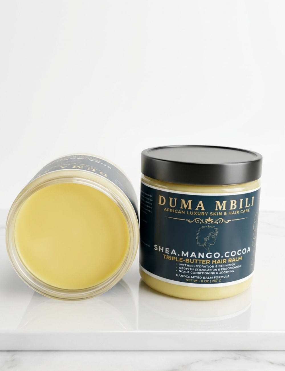 Duma Mbili Shea • Mango • Cocoa Triple-Butter Hair Balm