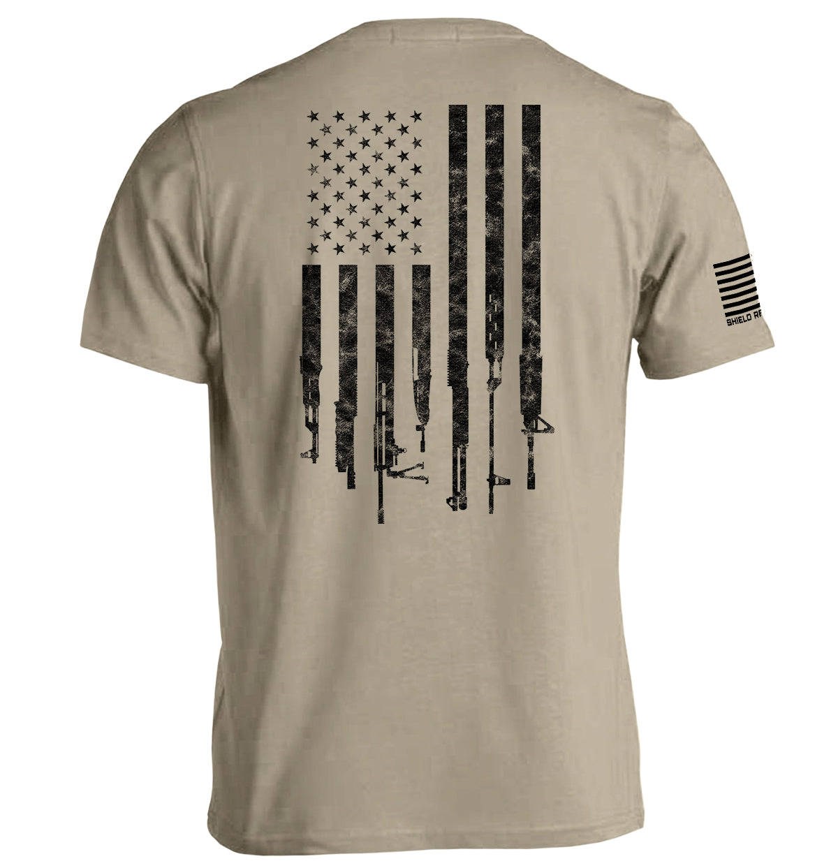 Firearm Flag Graphic Tee & Hoodie
