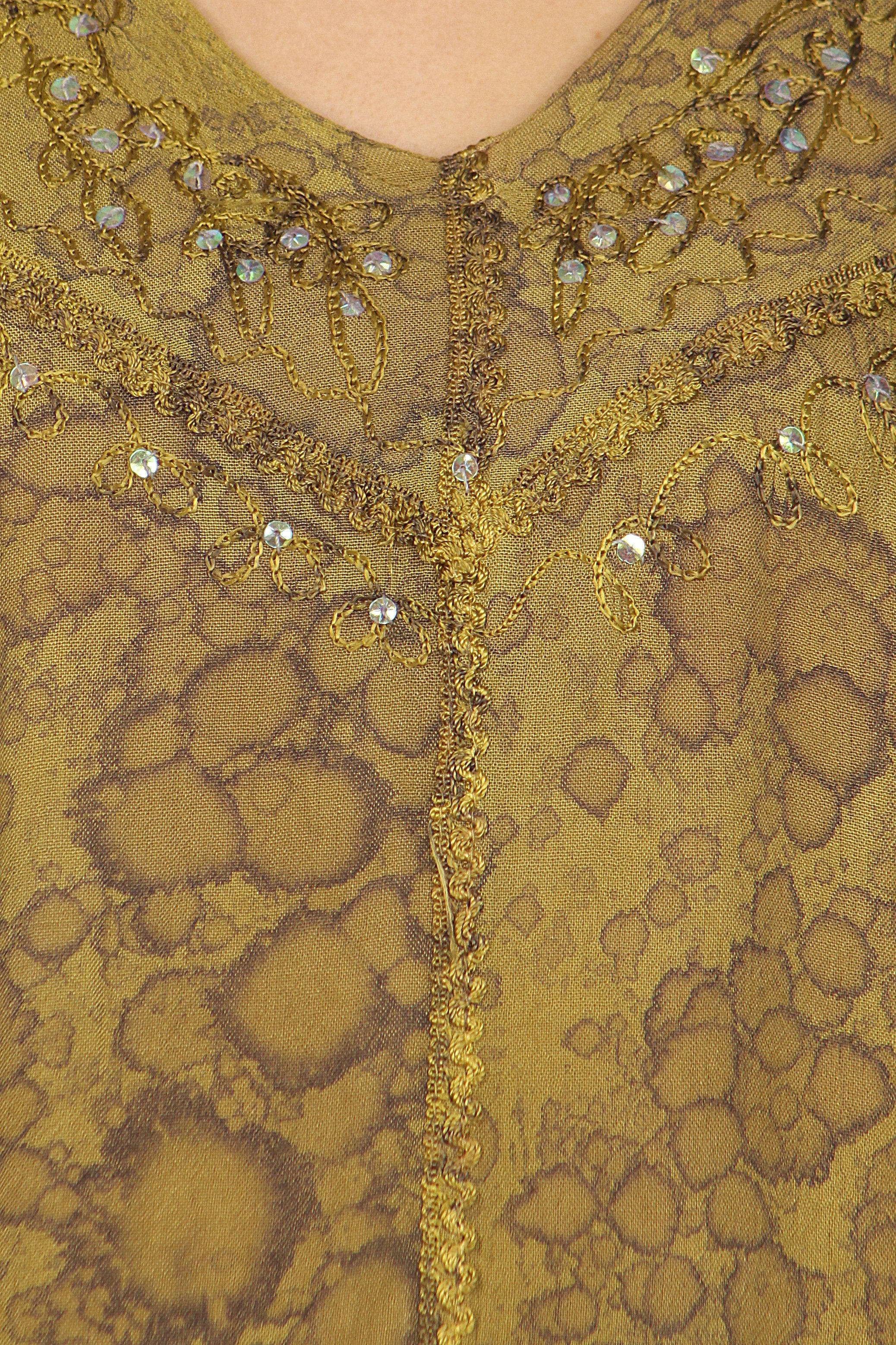 Sakkas Charolette Embroidery And Seqiun Accents Blouse - Buy One Get One