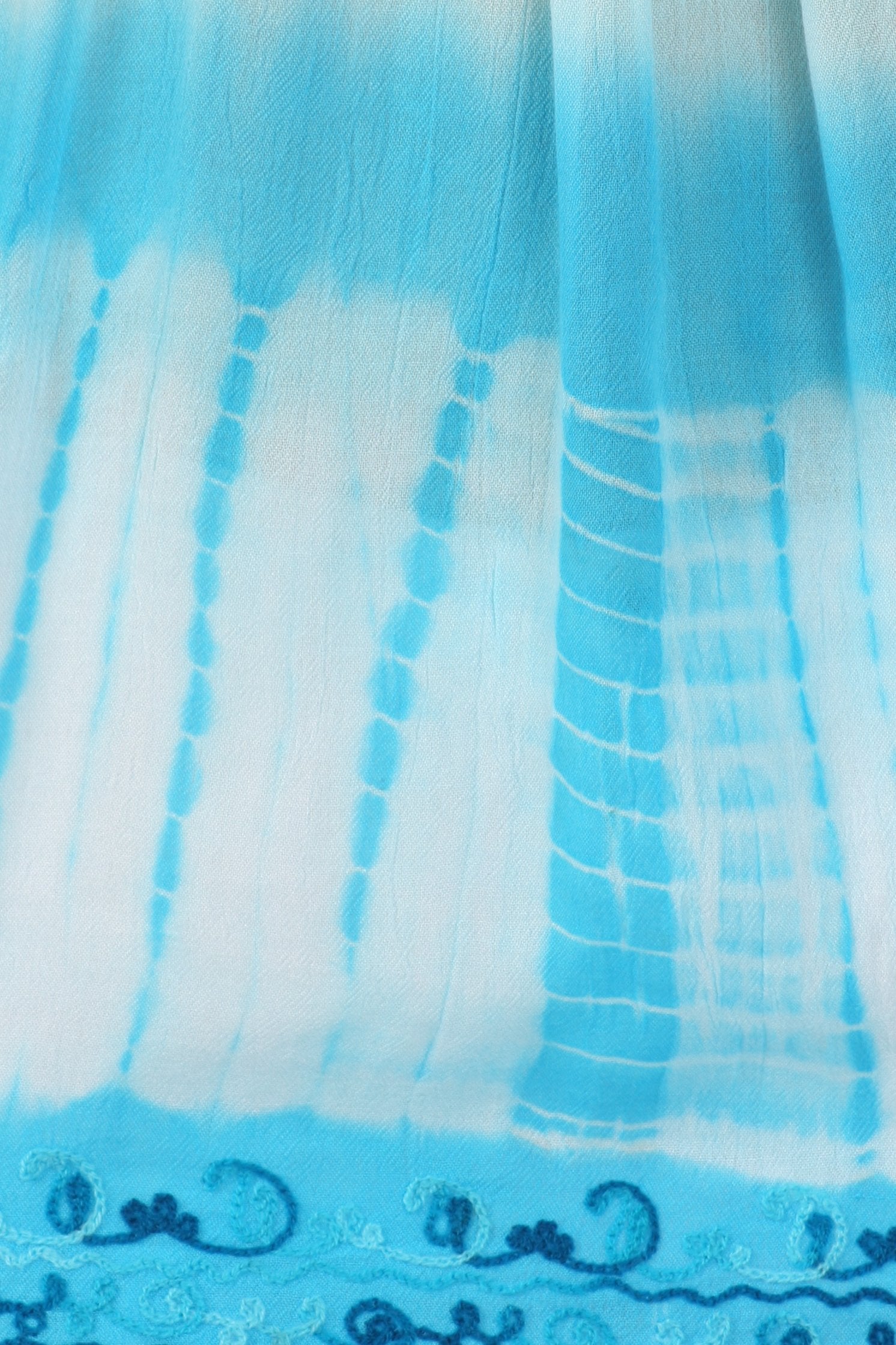 Sakkas Ombre Tie Dye Gauzy Crepe Sleeveless Relaxed Fit Top / Blouse