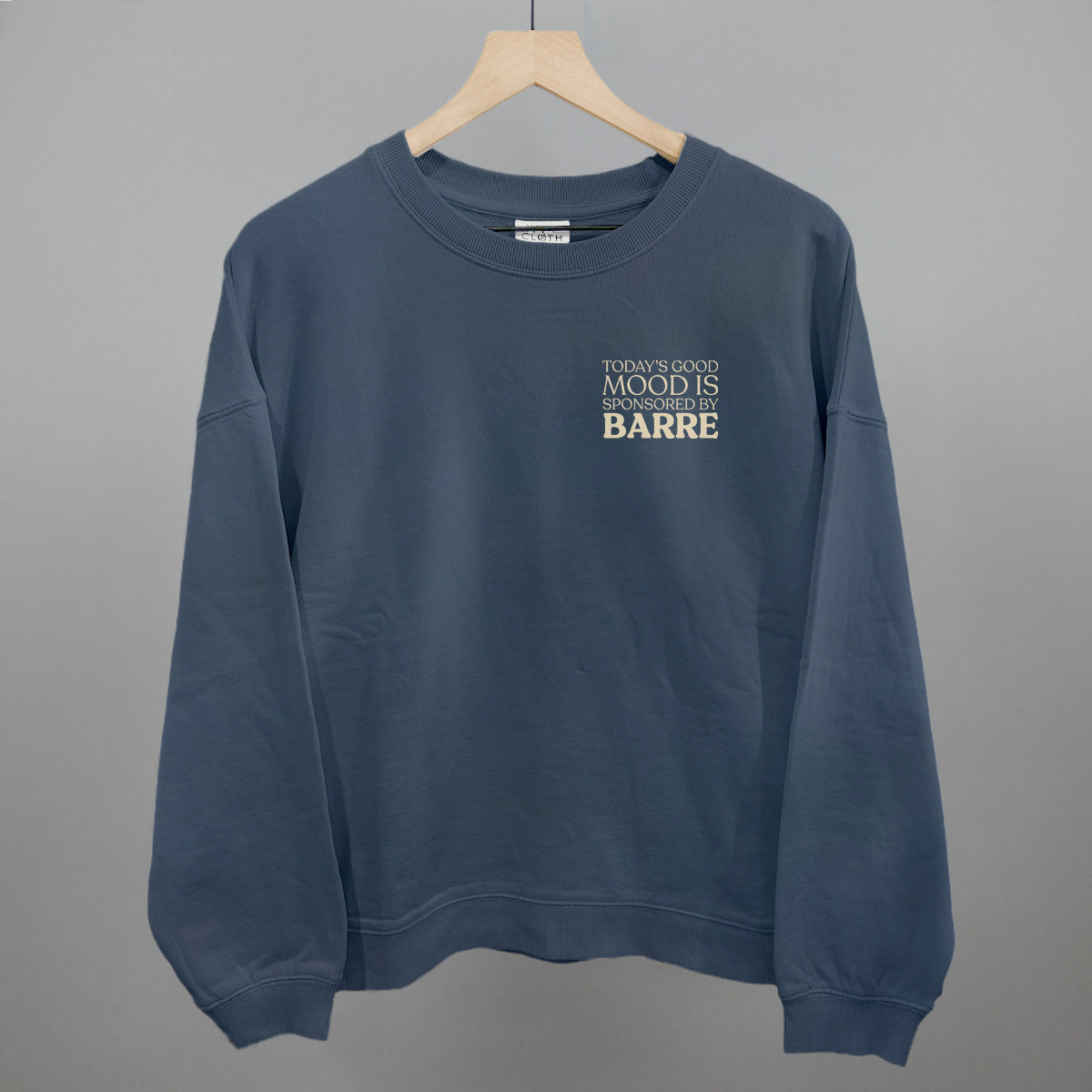 Good Mood Sponsored By Barre (Left Chest)