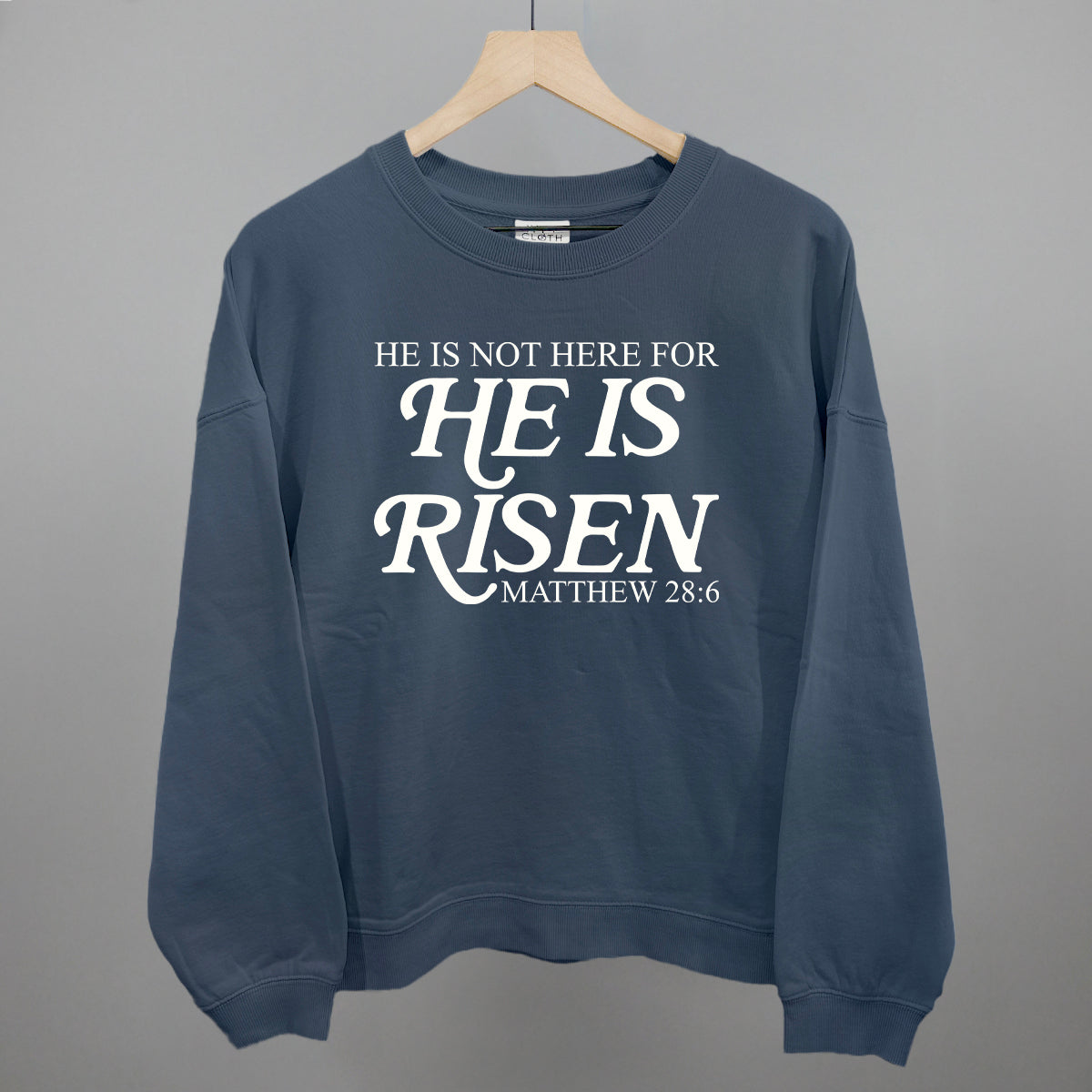 He Is Not Here For He Has Risen (Cream)