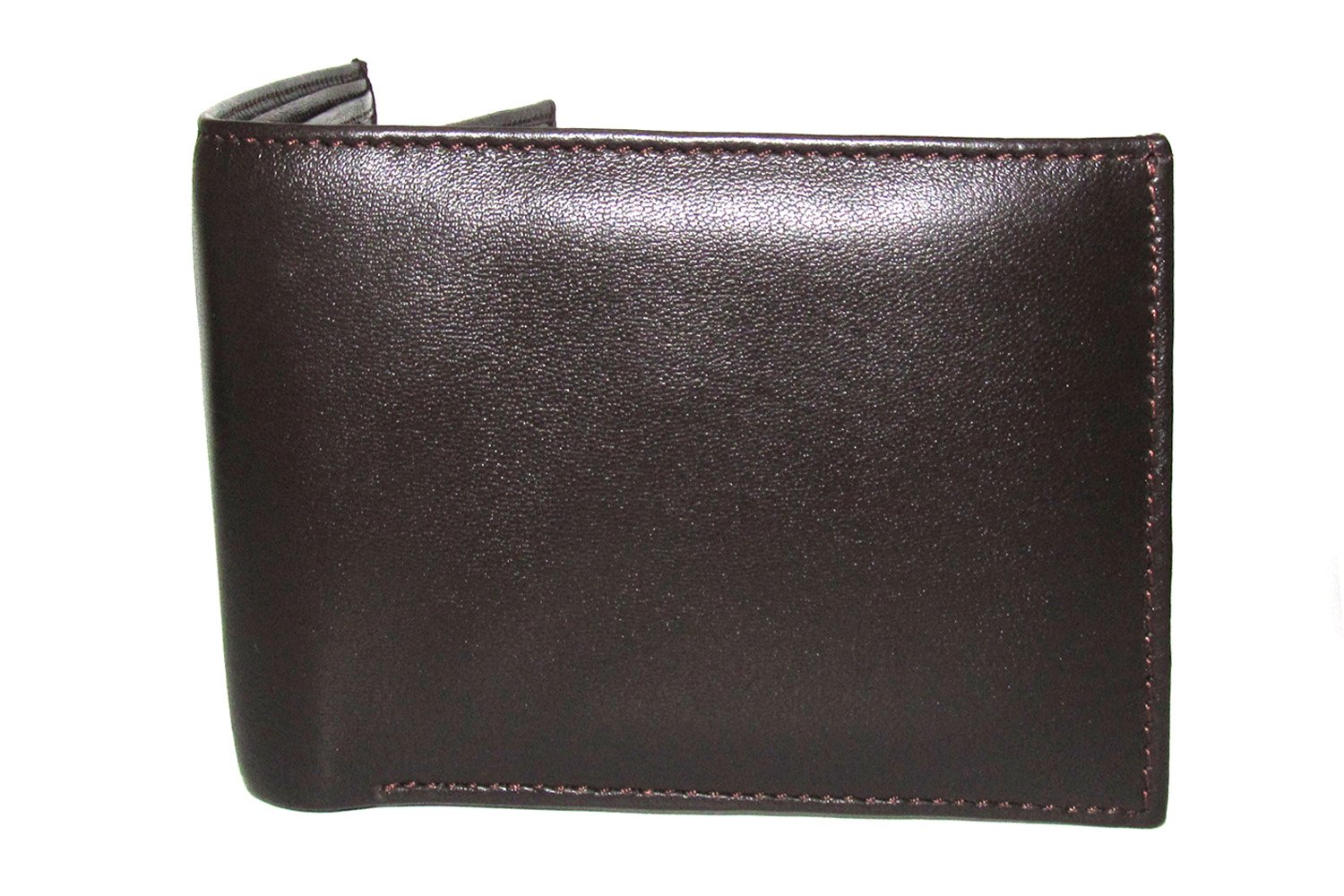 Sakkas Men's Bi-Fold Leather Wallet with 6 Card Slots/2 Coin Pkts with Gift bag
