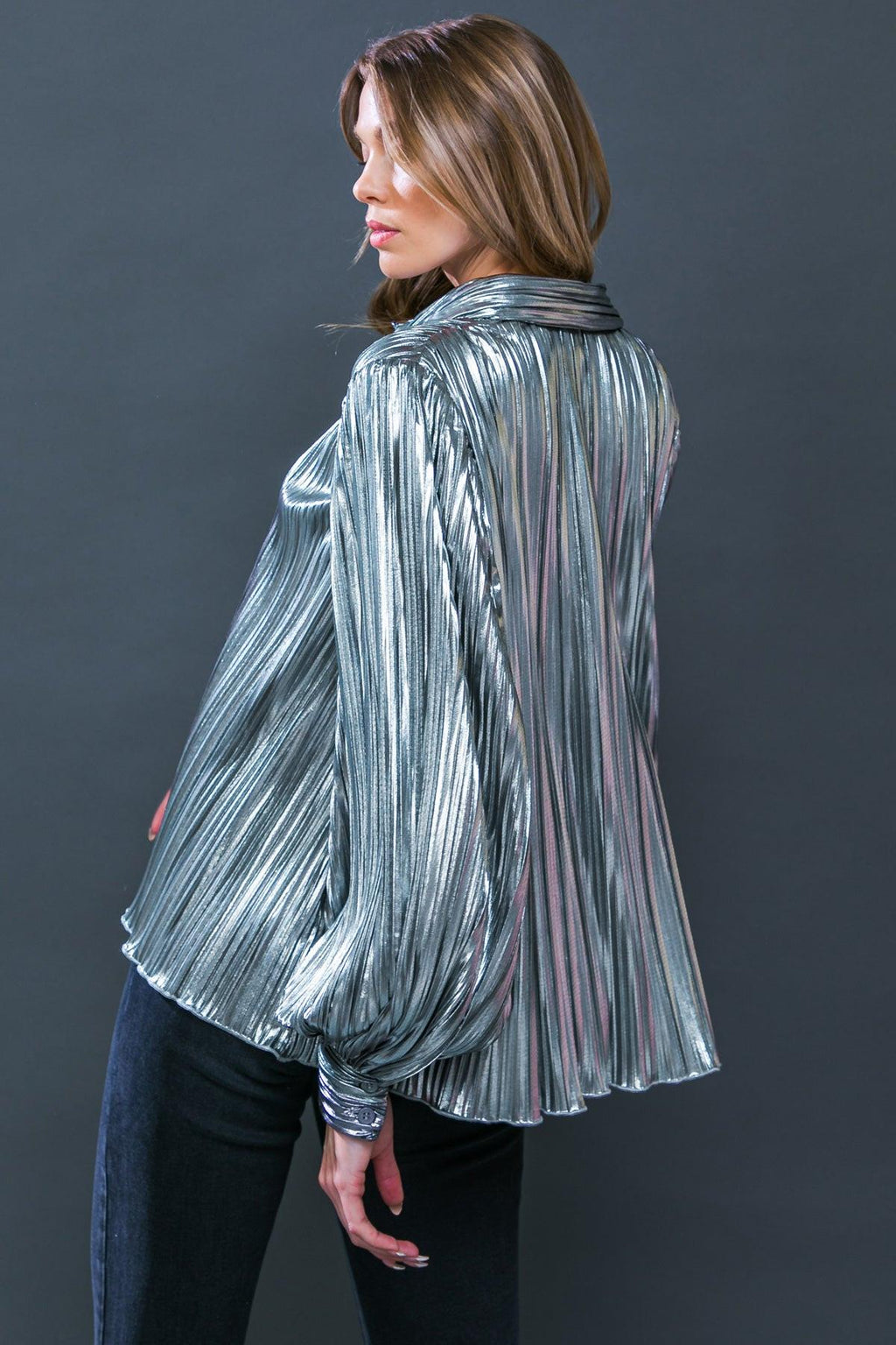 RUNWAY TREND FOILED TOP