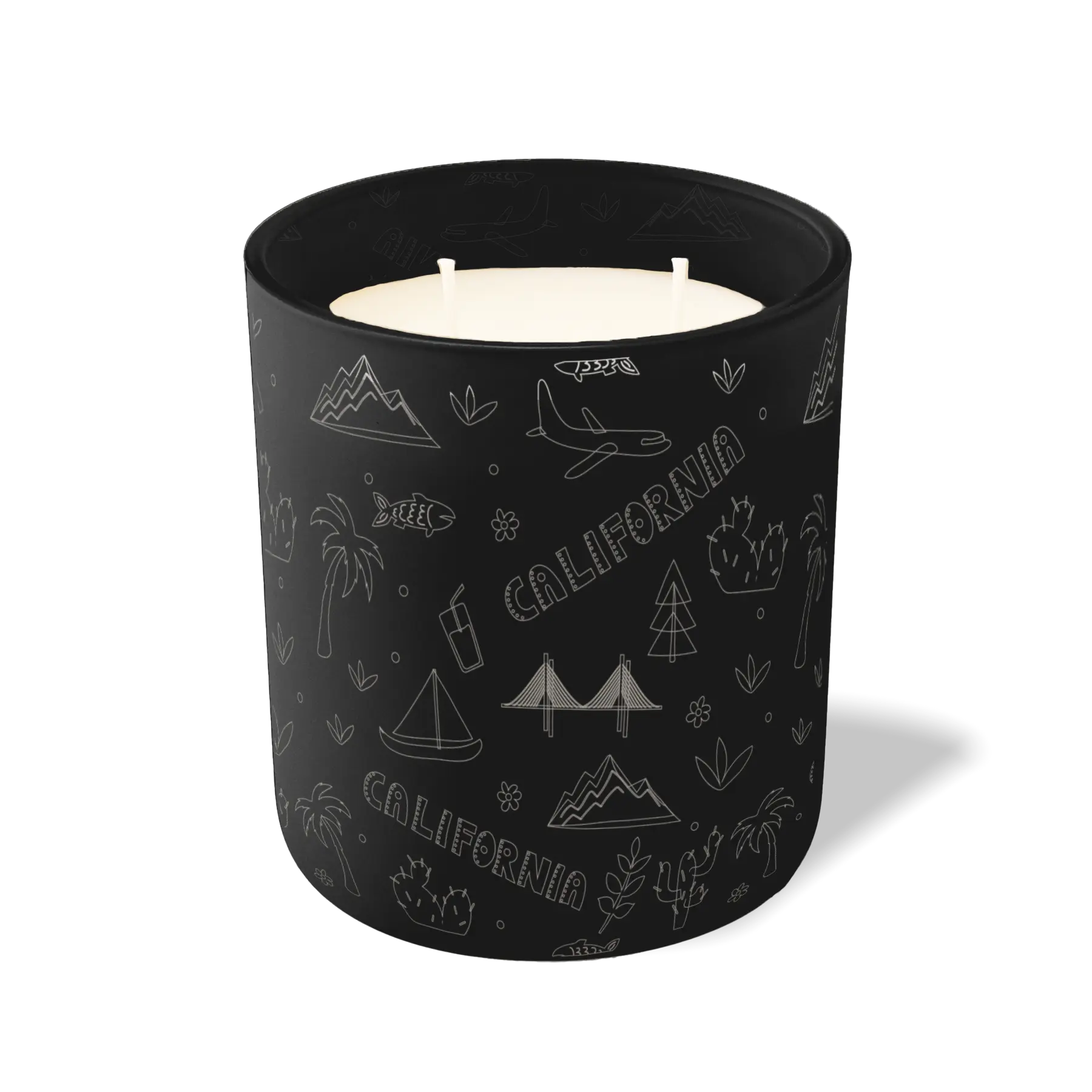 California Sketched | 12 oz Candle