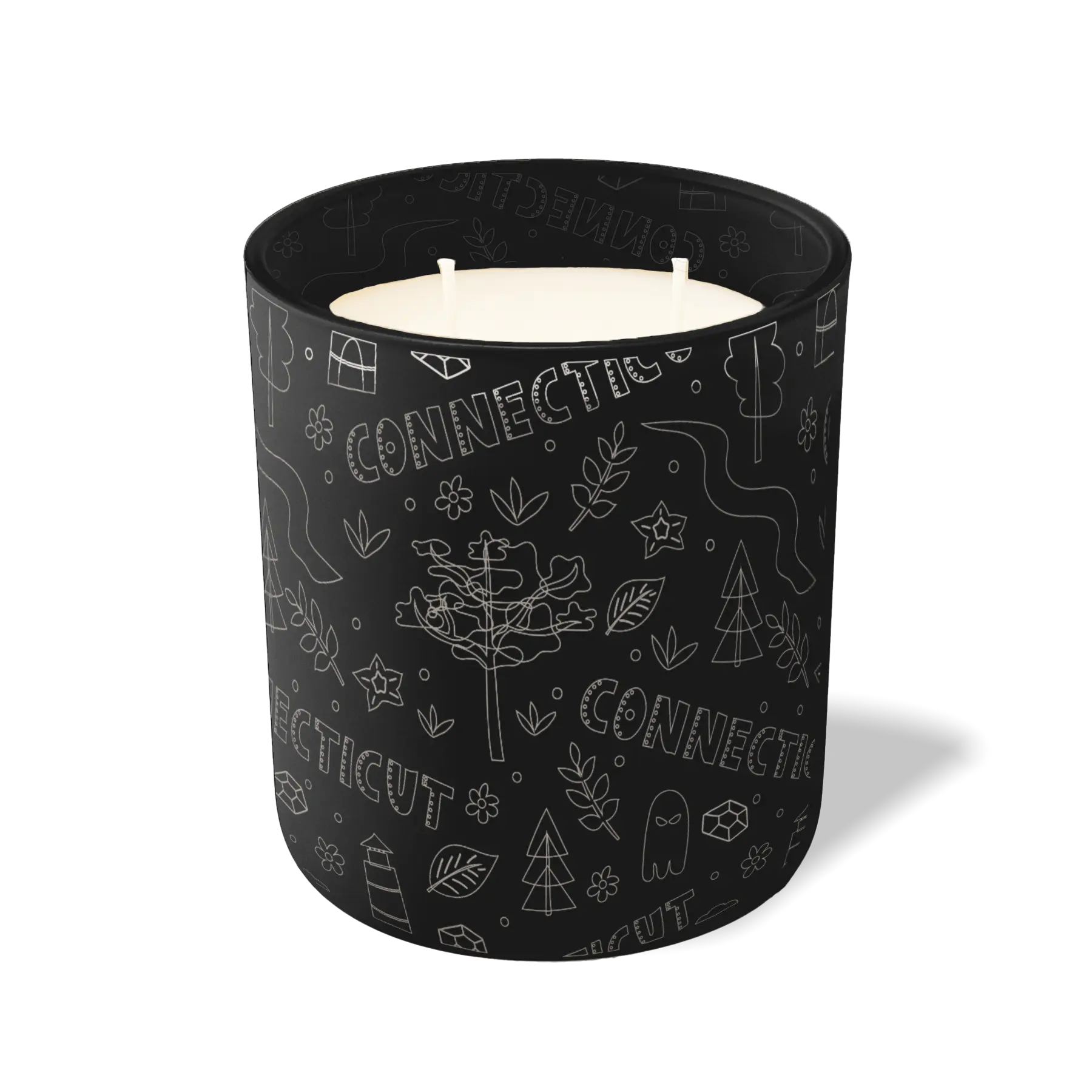 Connecticut Sketched | 12 oz Candle