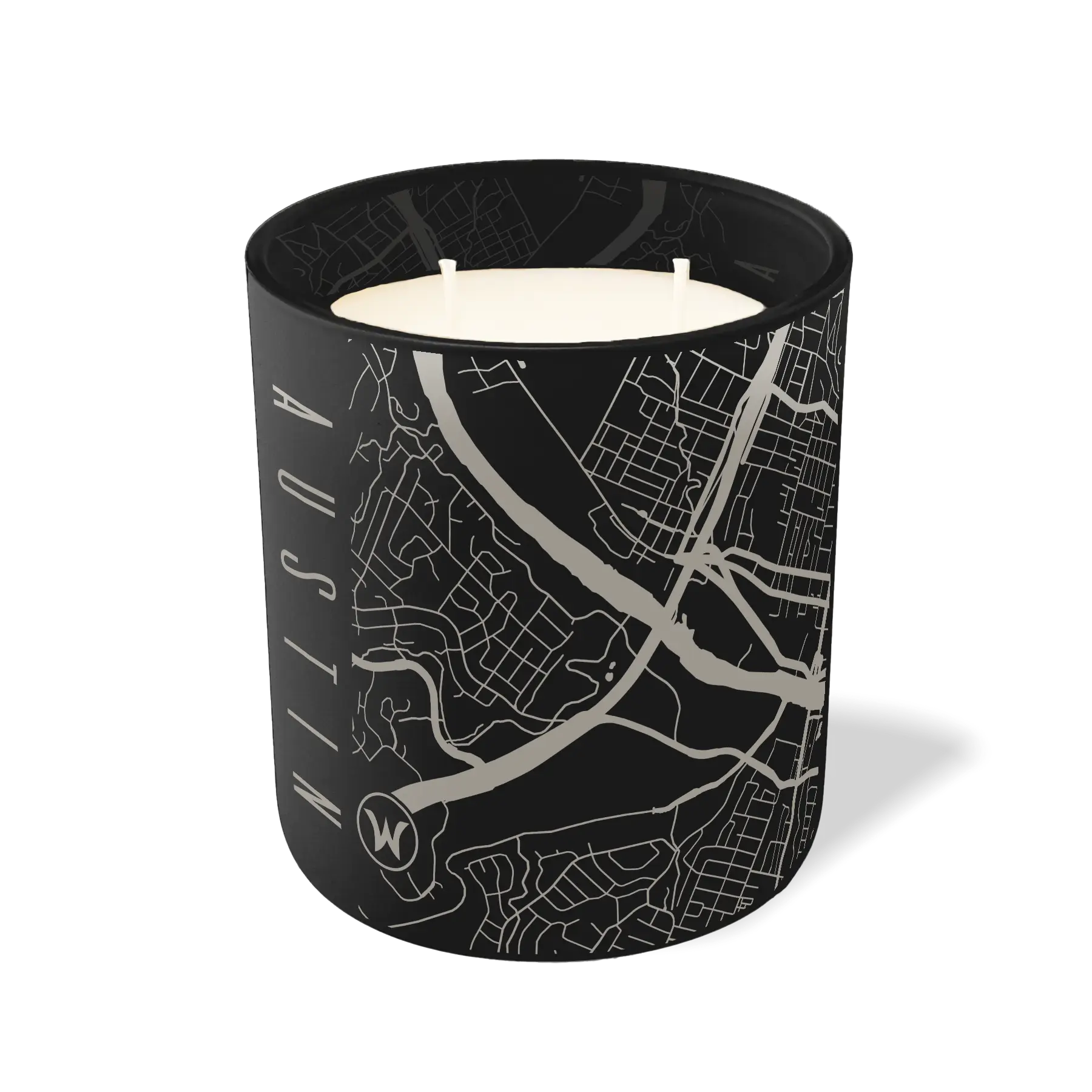 Austin Map | 12 oz Candle