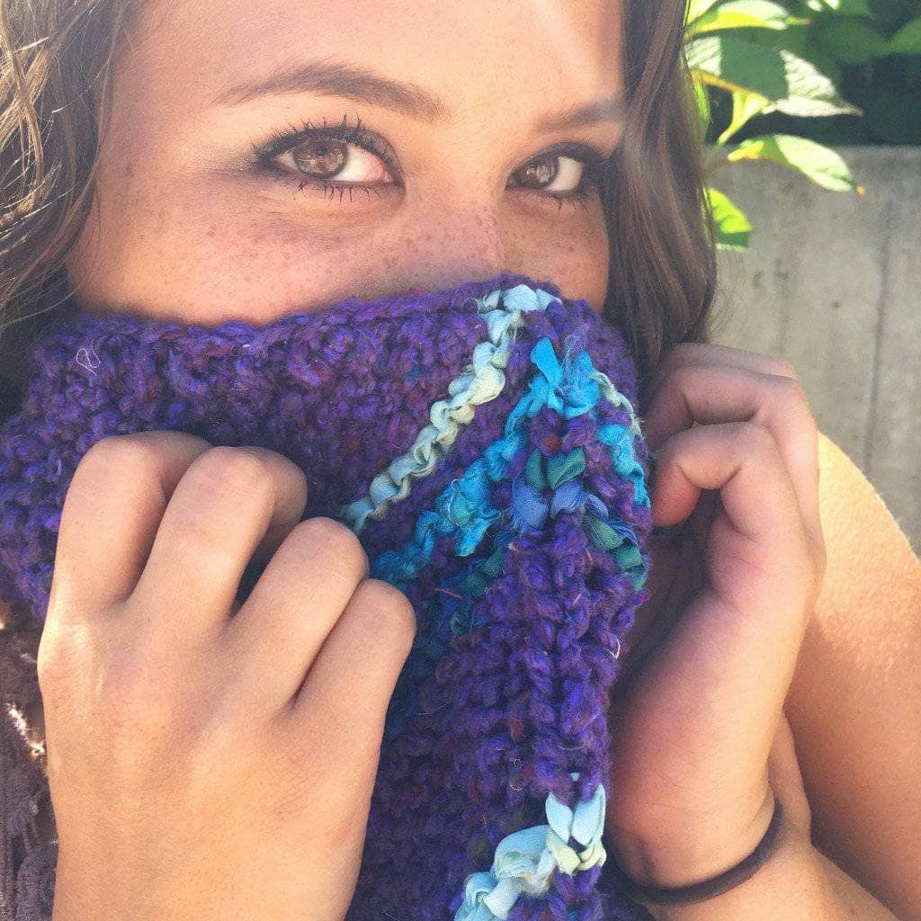 Darn Good Handkerchief Cowl Knit Kit