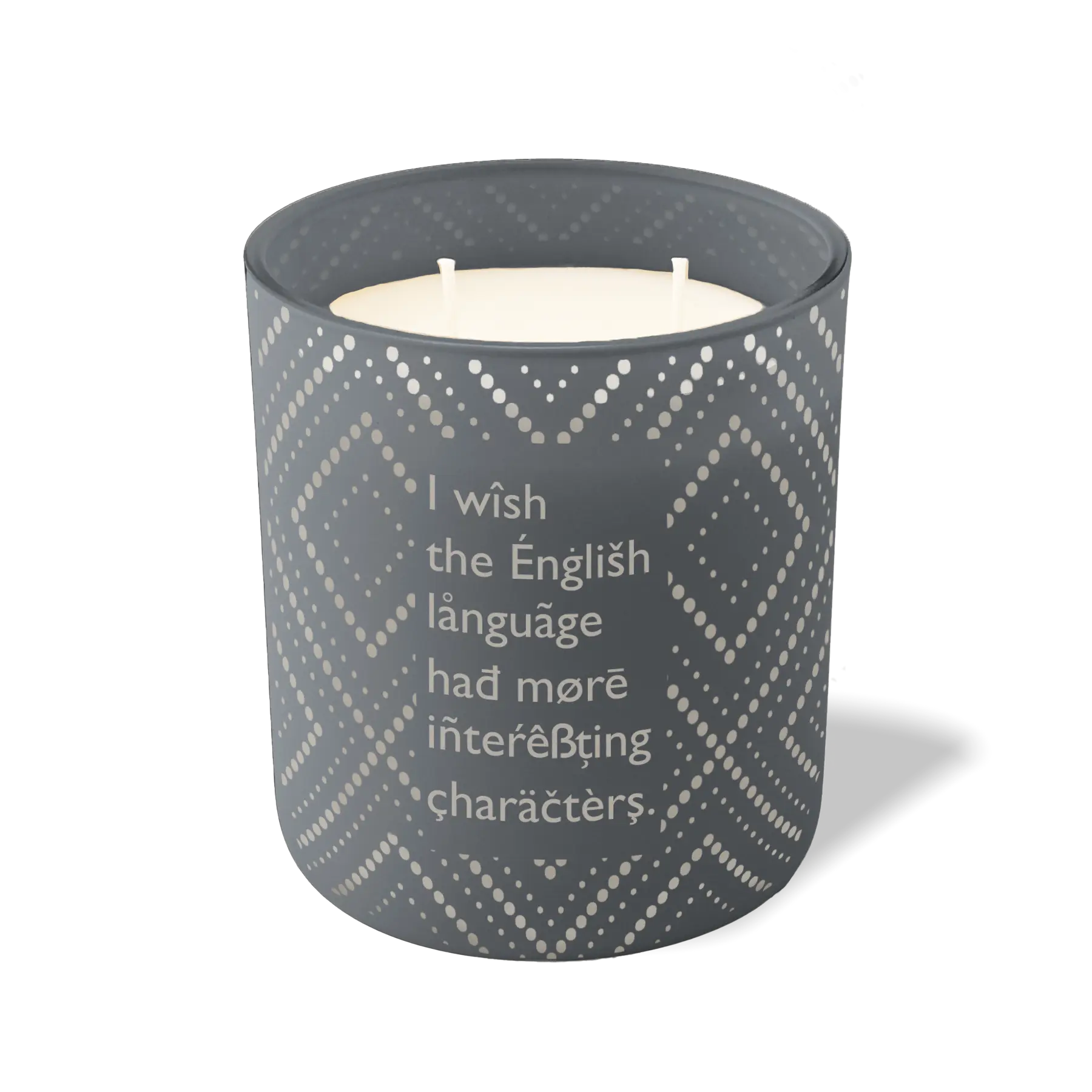I Wish the English Language | 12 oz Candle