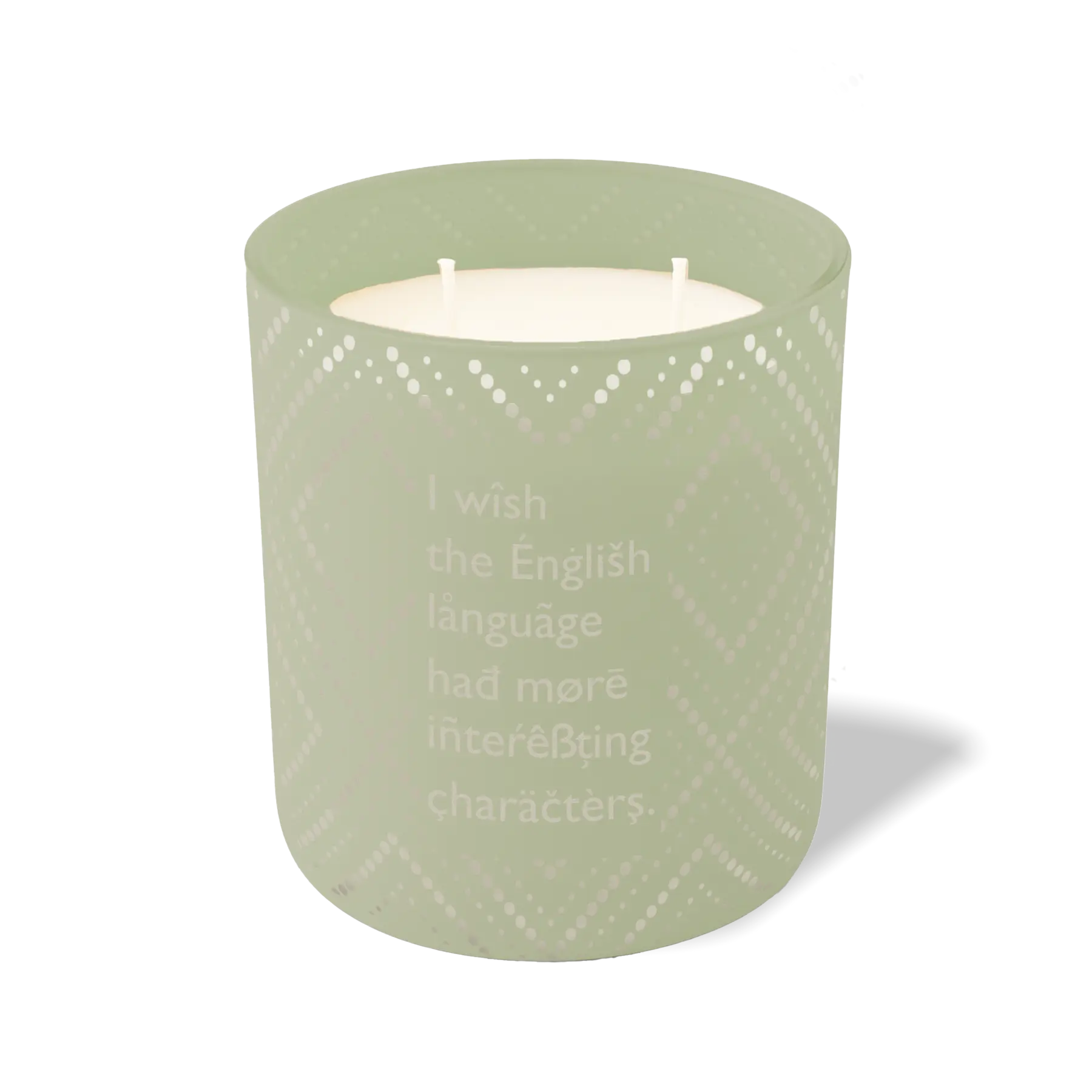 I Wish the English Language | 12 oz Candle