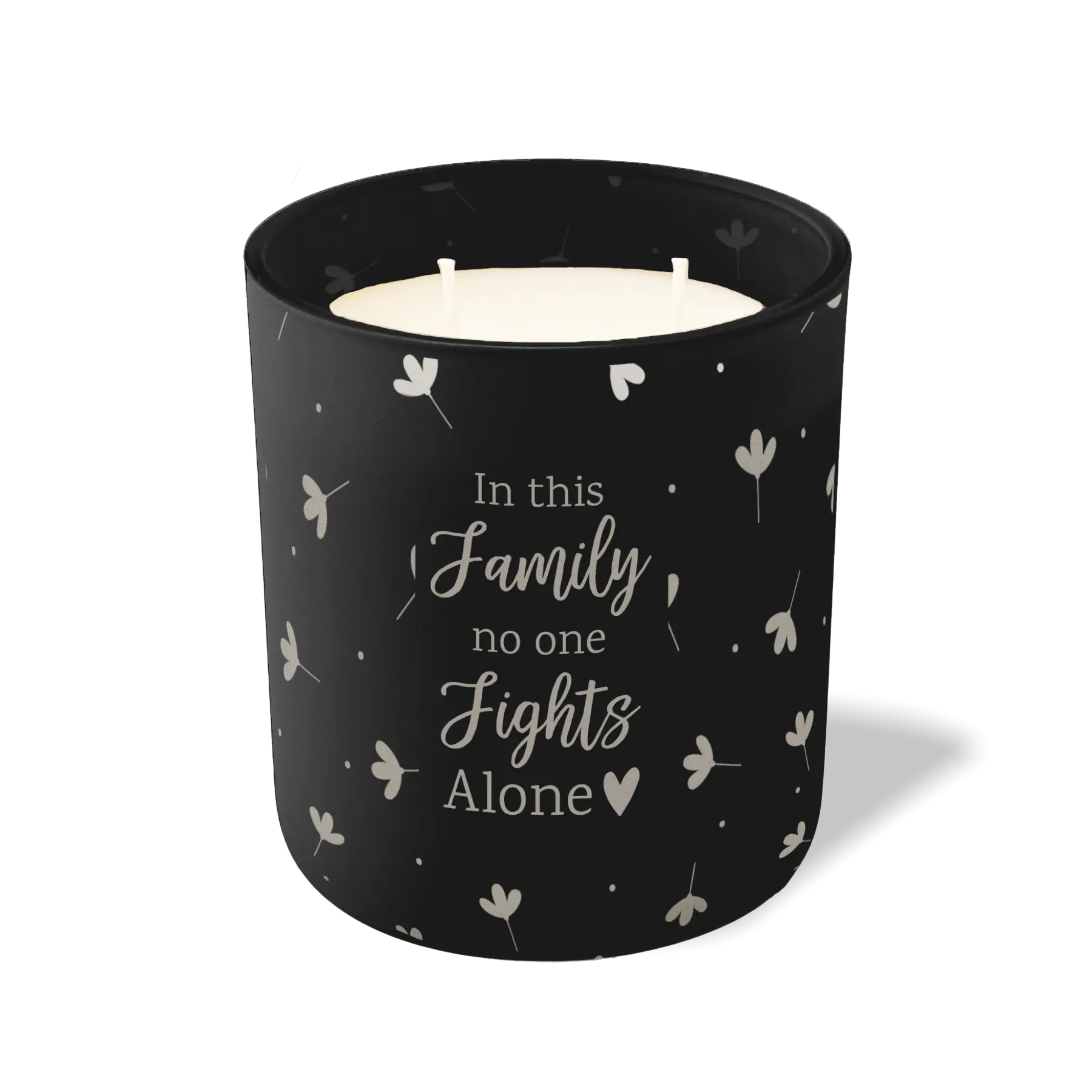 In This Family No One Fights Alone | 12 oz Candle