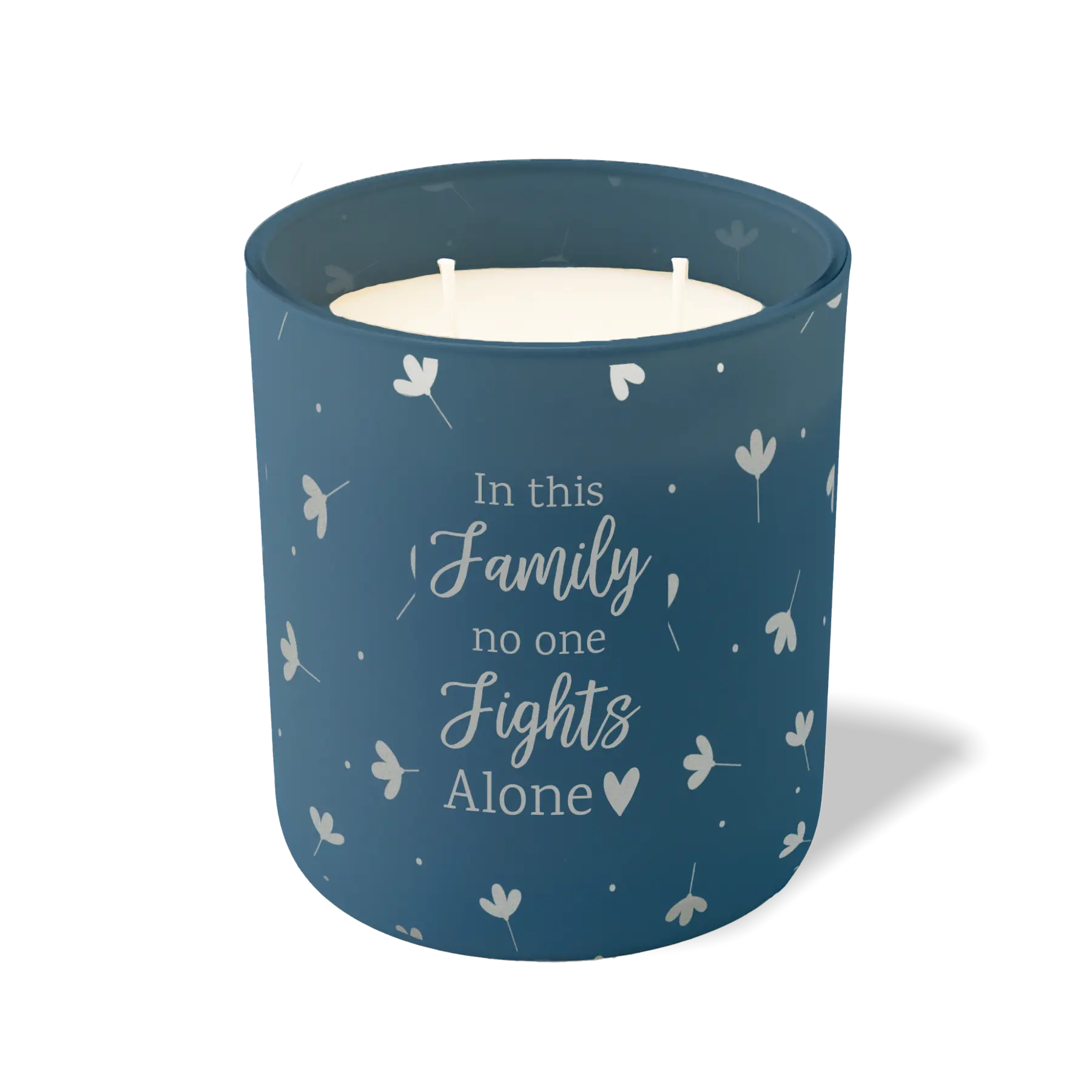 In This Family No One Fights Alone | 12 oz Candle