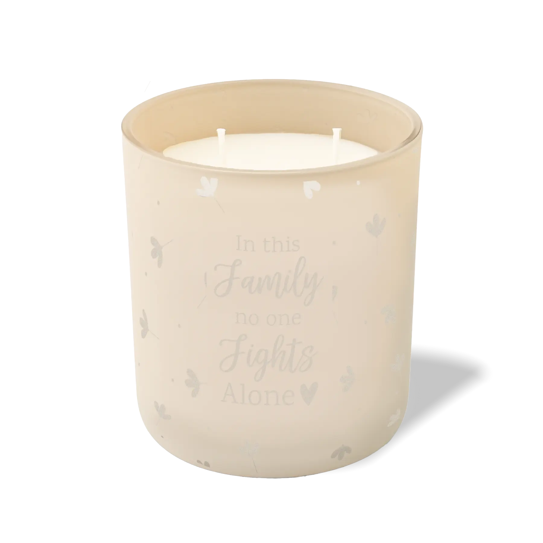 In This Family No One Fights Alone | 12 oz Candle