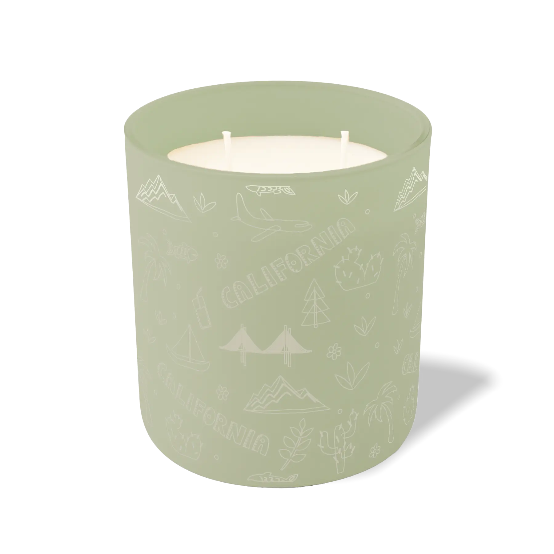 California Sketched | 12 oz Candle