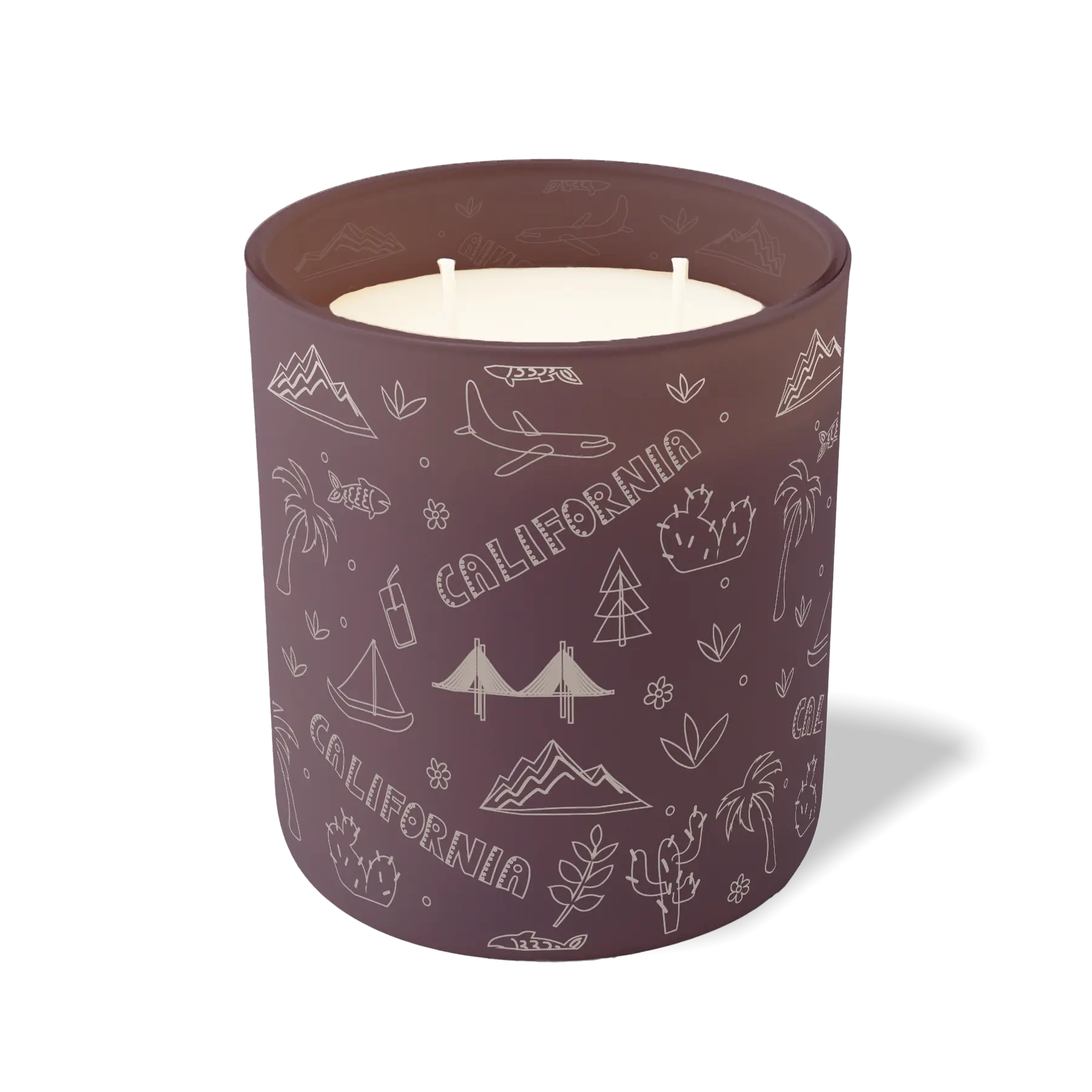 California Sketched | 12 oz Candle