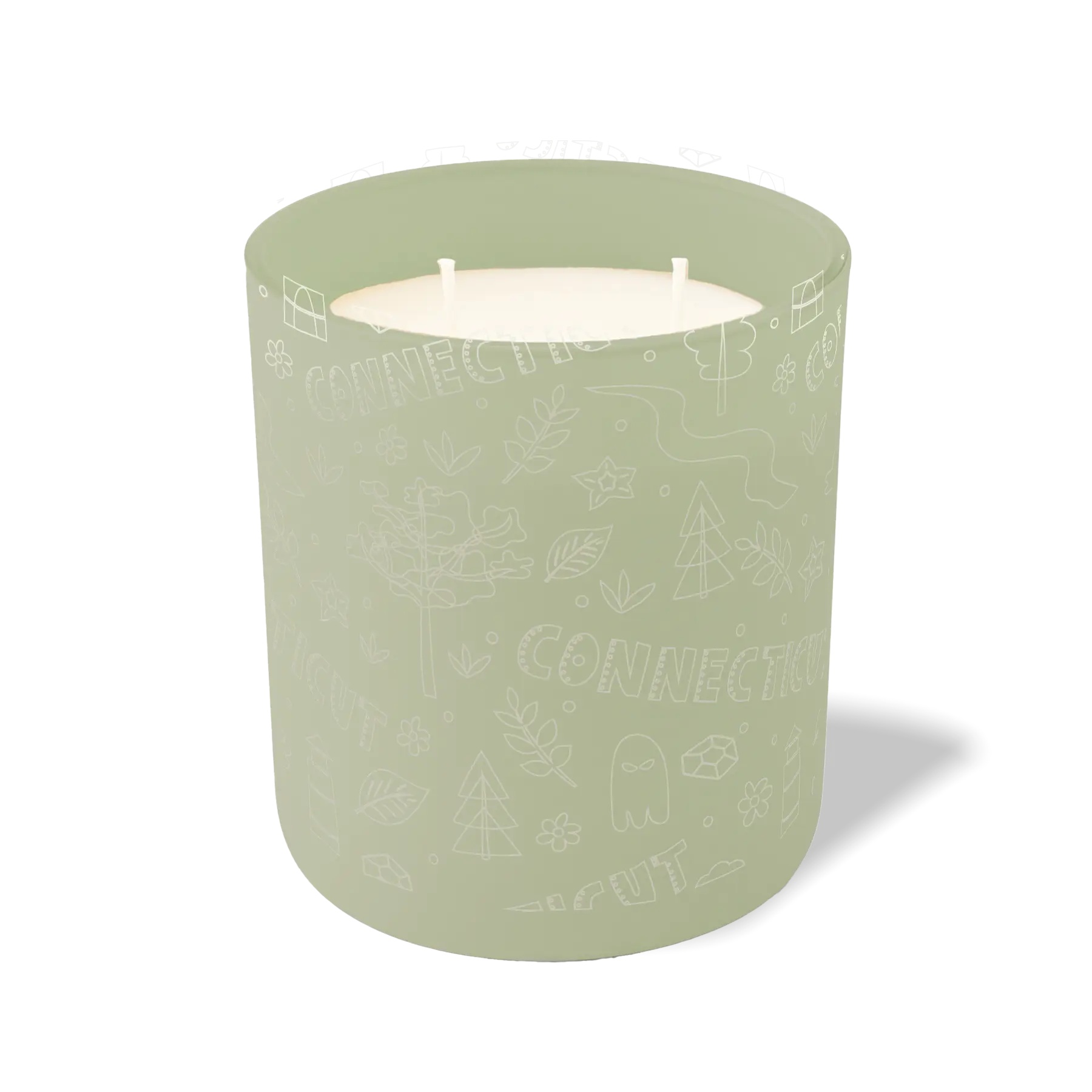 Connecticut Sketched | 12 oz Candle