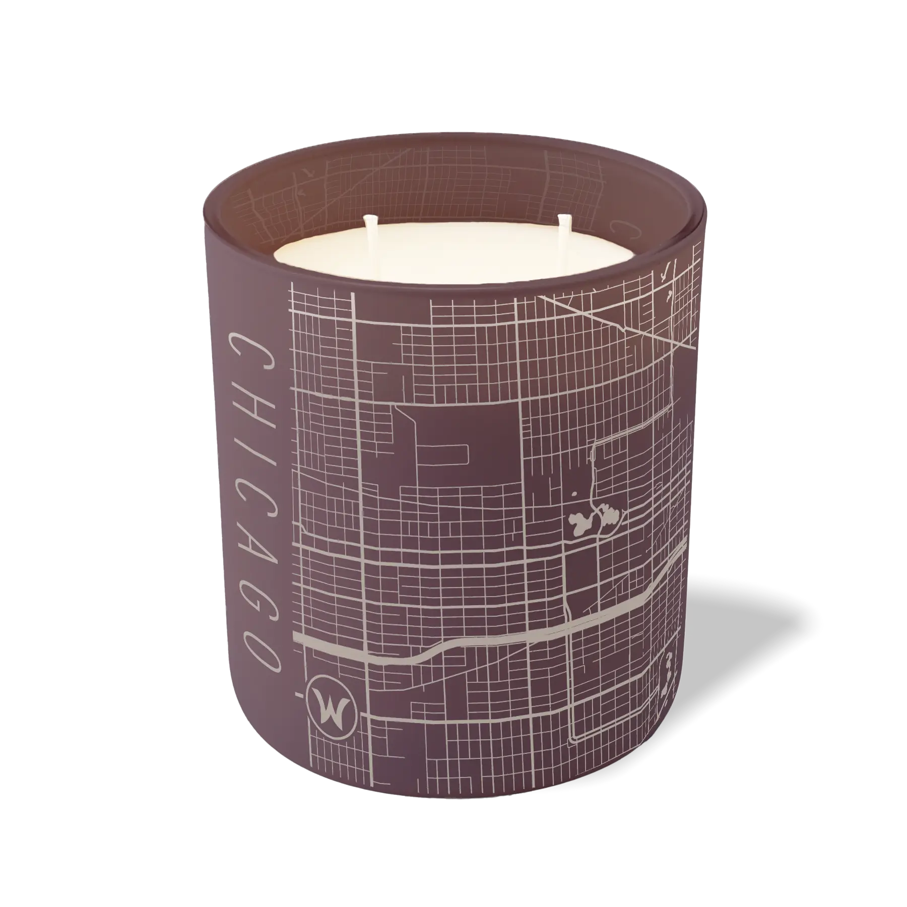 Chicago Map | 12 oz Candle