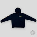 Chrome Hearts Scroll Logo Hoodie - Black / Yellow