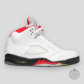 Air Jordan 5 Retro Fire Red - Silver Tongue 2013