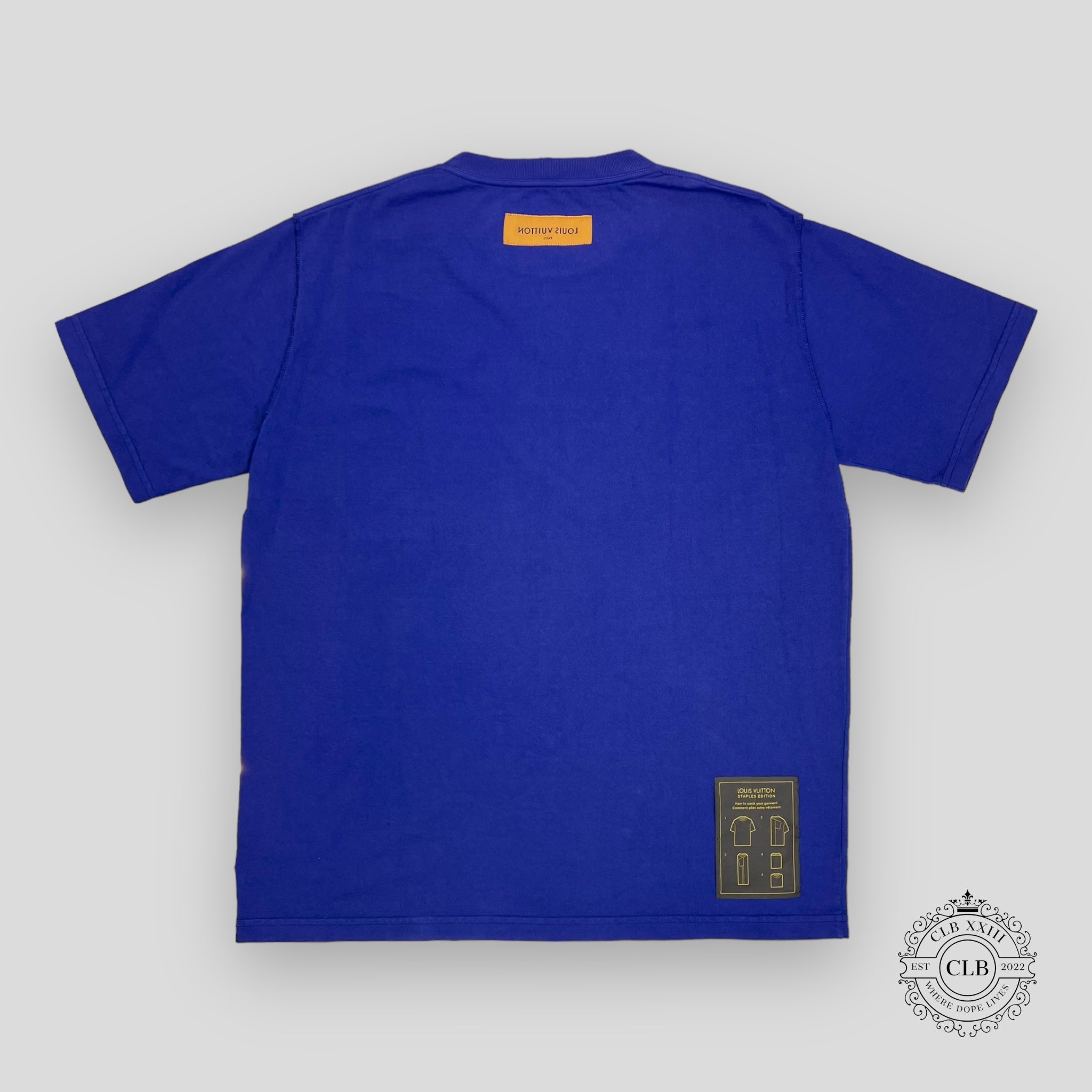 Louis Vuitton Lvse Inside Out Tee in Blue