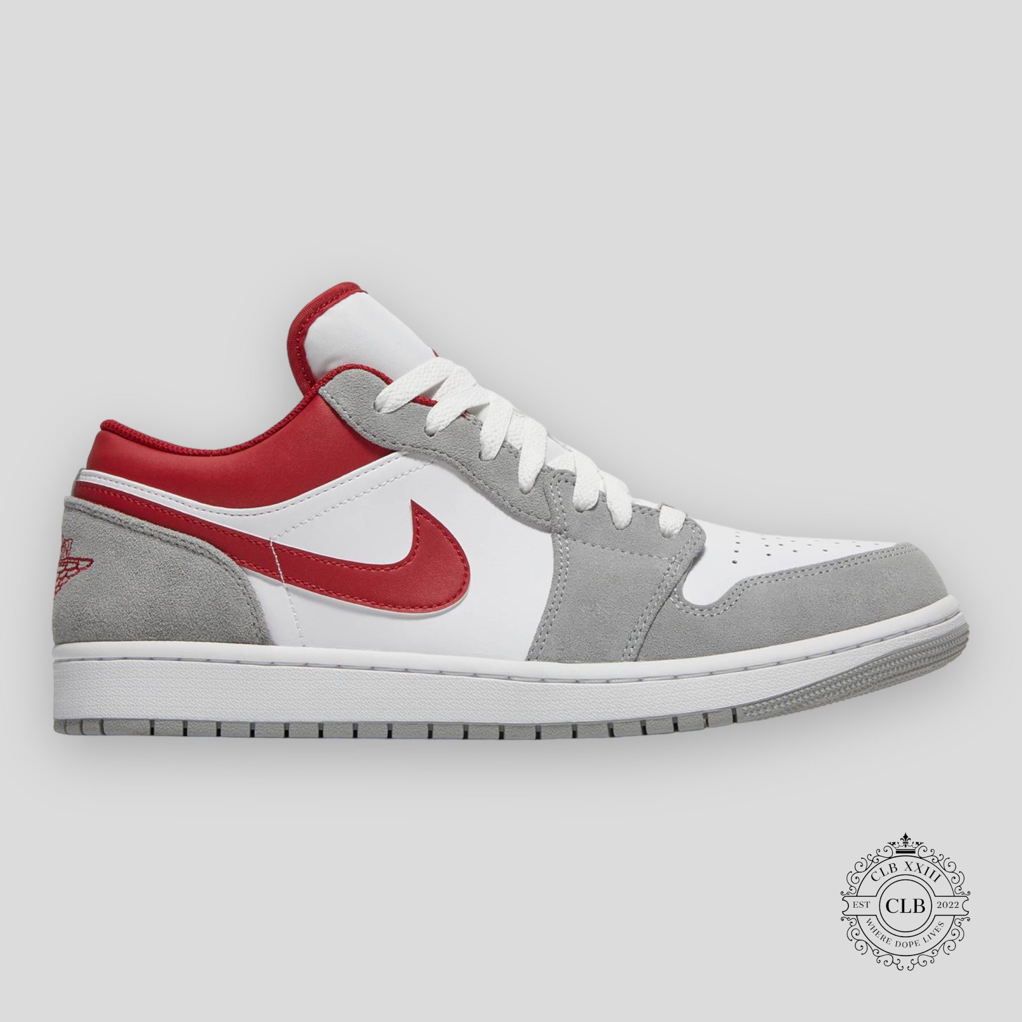 Air Jordan 1 Low Light Smoke Grey