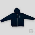 Chrome Hearts Logo Zip-Up Hoodie - Black