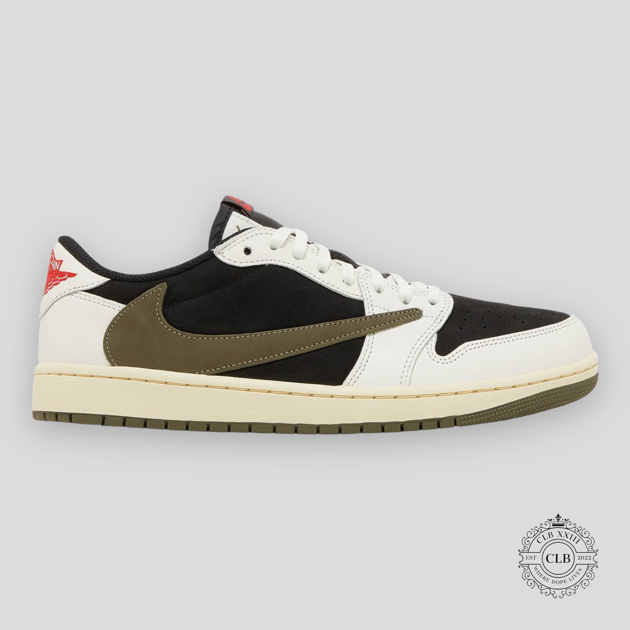 Air Jordan 1 Low OG x Travis Scott W Olive