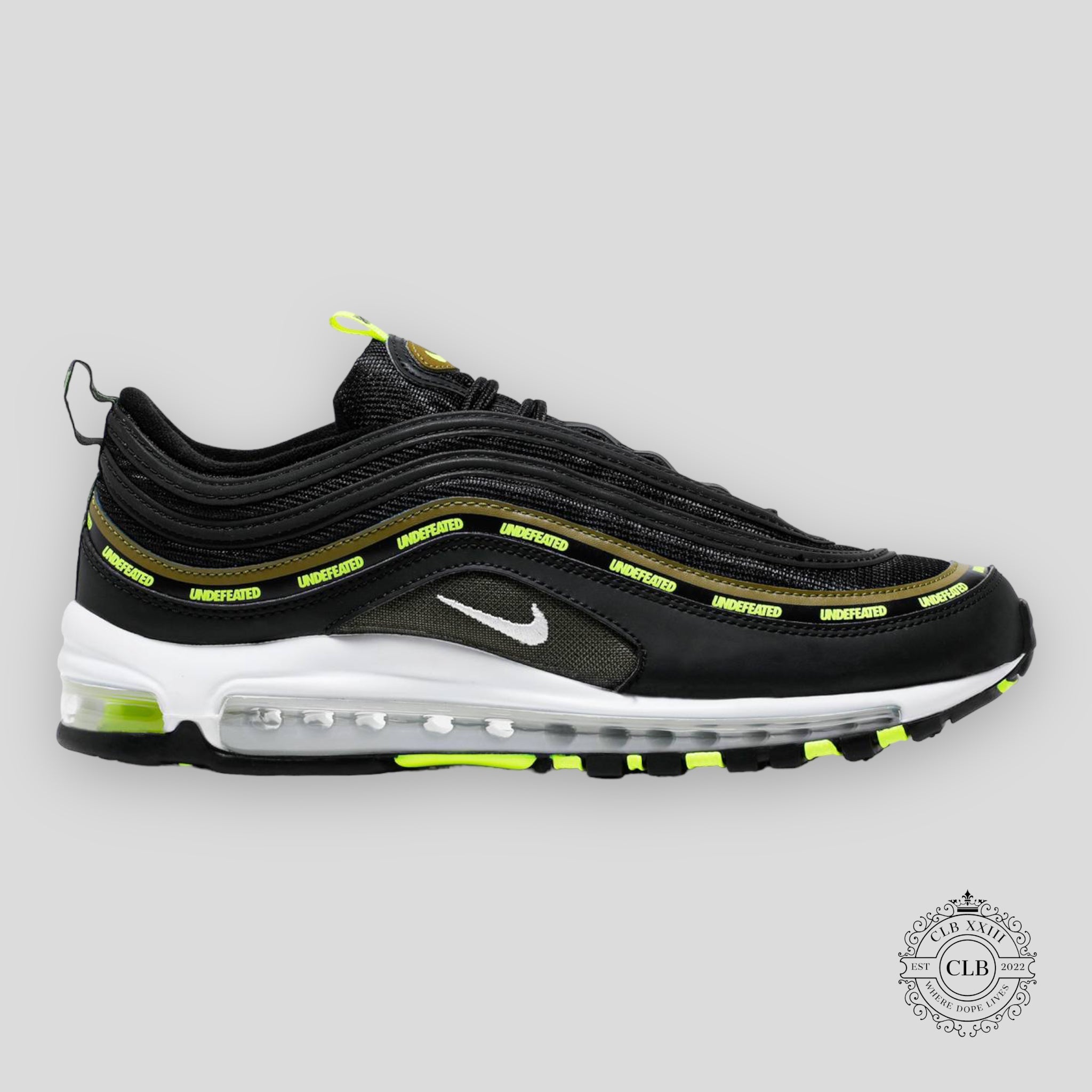 Nike Air Max 97 x Undefeated Black Volt