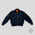 Louis Vuitton Reversible Bomber Jacket in Black / Orange