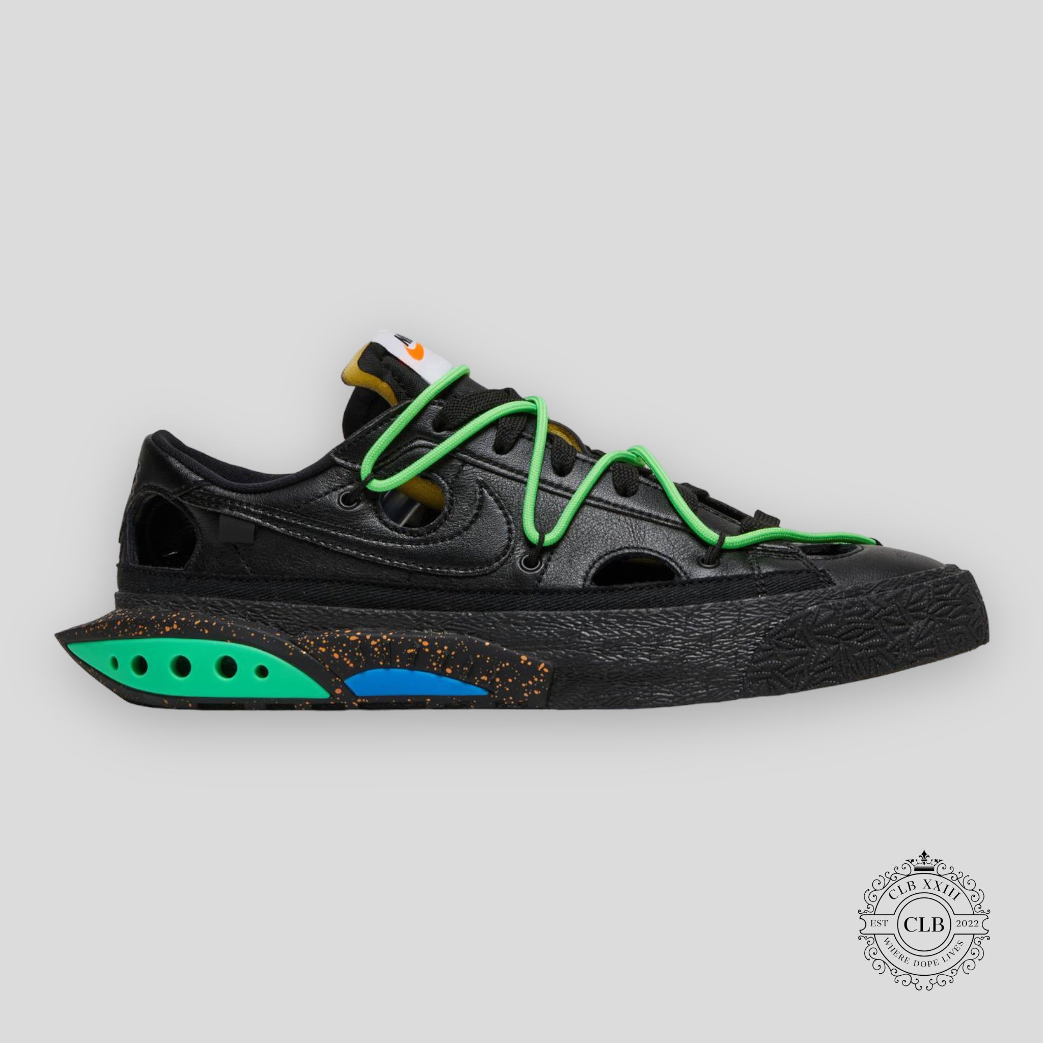 Nike Blazer Low x Off White Electro Green