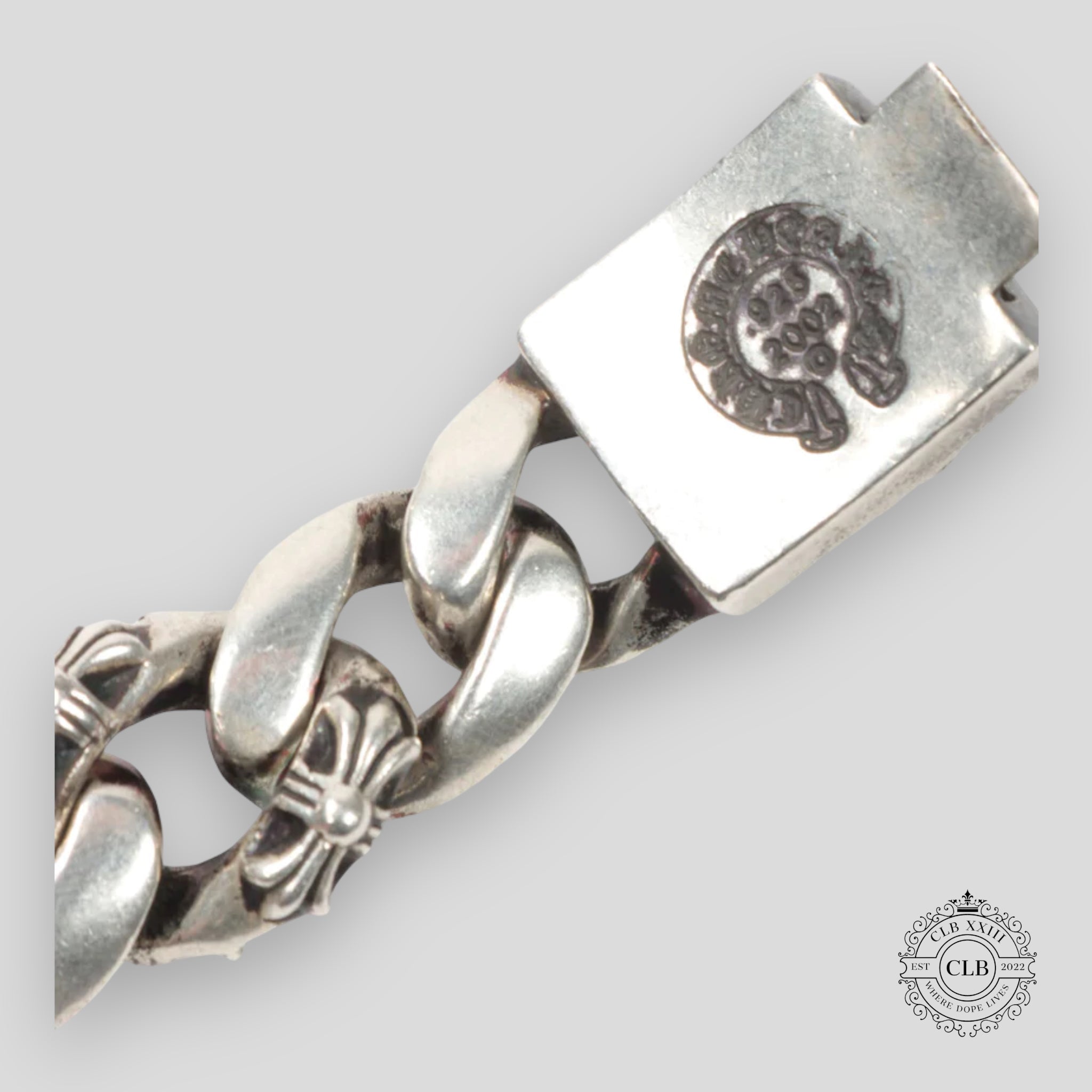 Chrome Hearts Fleur Links Bracelet