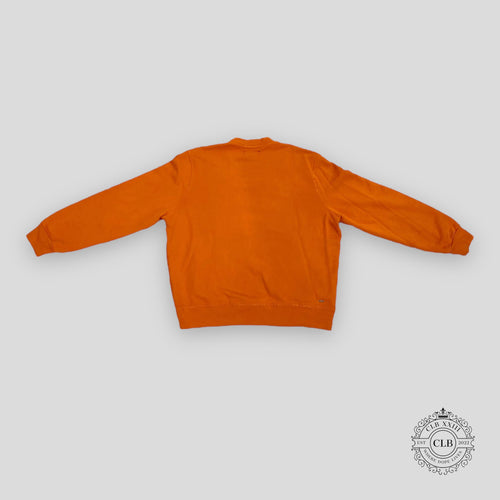 Amiri Bandana Applique Crewneck in Orange
