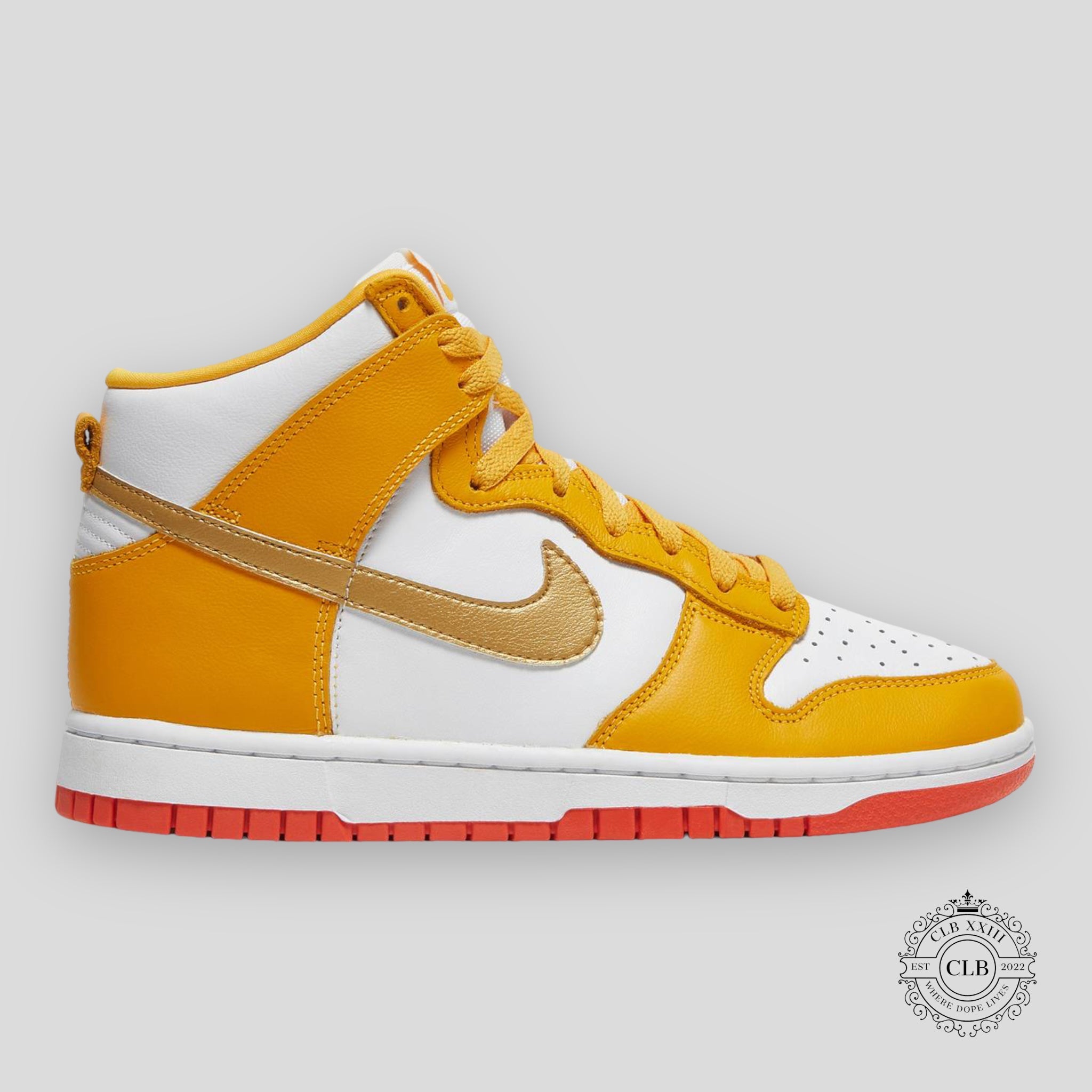 Nike Dunk High W University Gold Orange