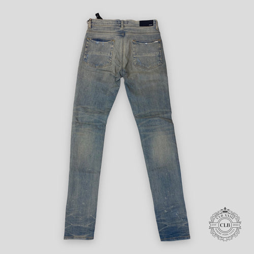 Amiri Lunar New Year Thrasher Jeans in Clay Indigo