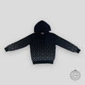 Louis Vuitton Monogram Knit Hoodie in Black