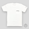 Chrome Hearts Scroll Logo Pocket T-Shirt - White