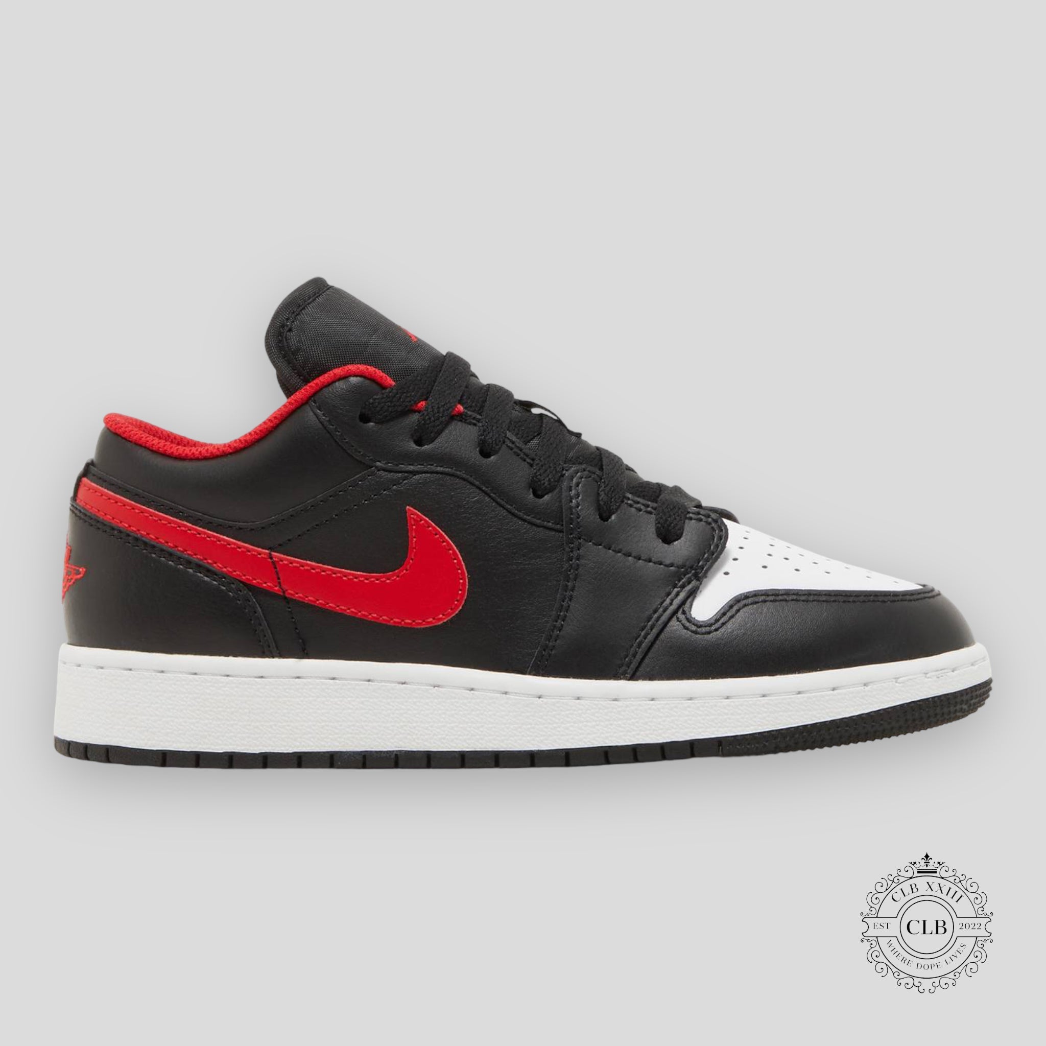 Air Jordan 1 Low GS White Toe