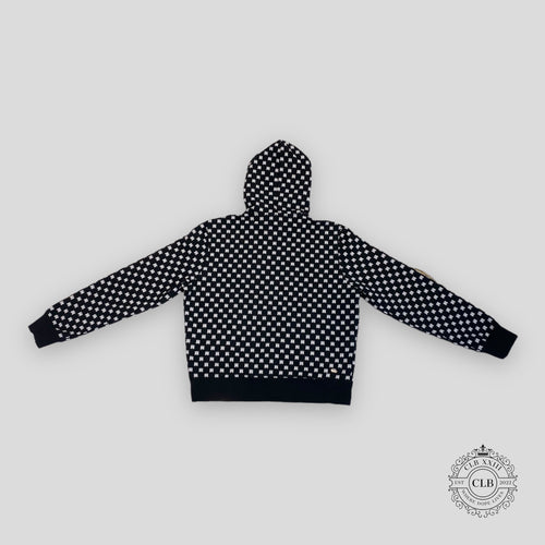 Amiri All Over Ma Hoodie in Black