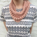 Naturally Dyed Lemongrass Scarf Crochet Kit