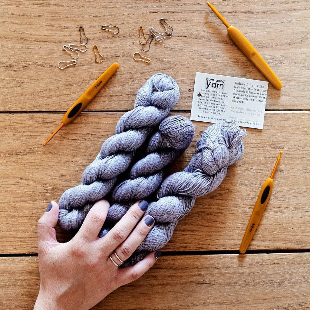 The Crossed Stitched Top Crochet Kit
