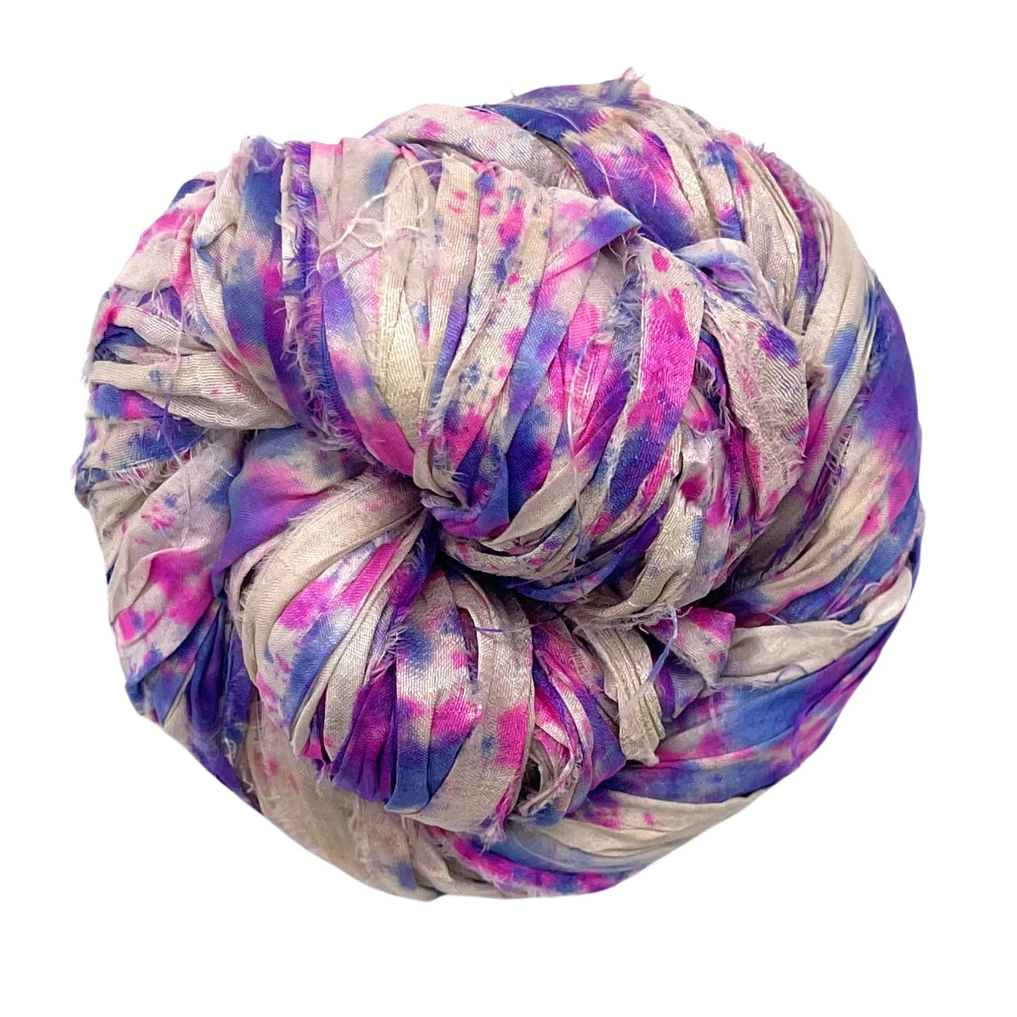 Artisan Recycled Sari Ribbon – Sari Treasures in Every Strand